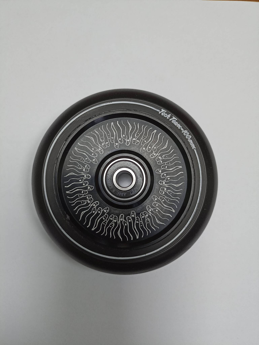 Колесо для самоката X-Treme 100*24мм, Hollow core, black