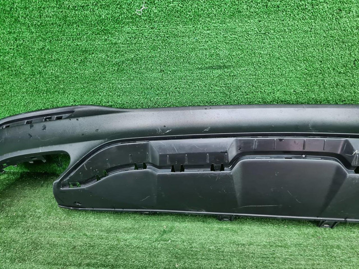 Юбка заднего бампера Mercedes GLE W166 (15-18) AMG