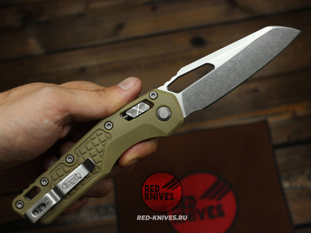 Нож MICROTECH MSI RAM-LOK - рук. песочный нейлон RK-506