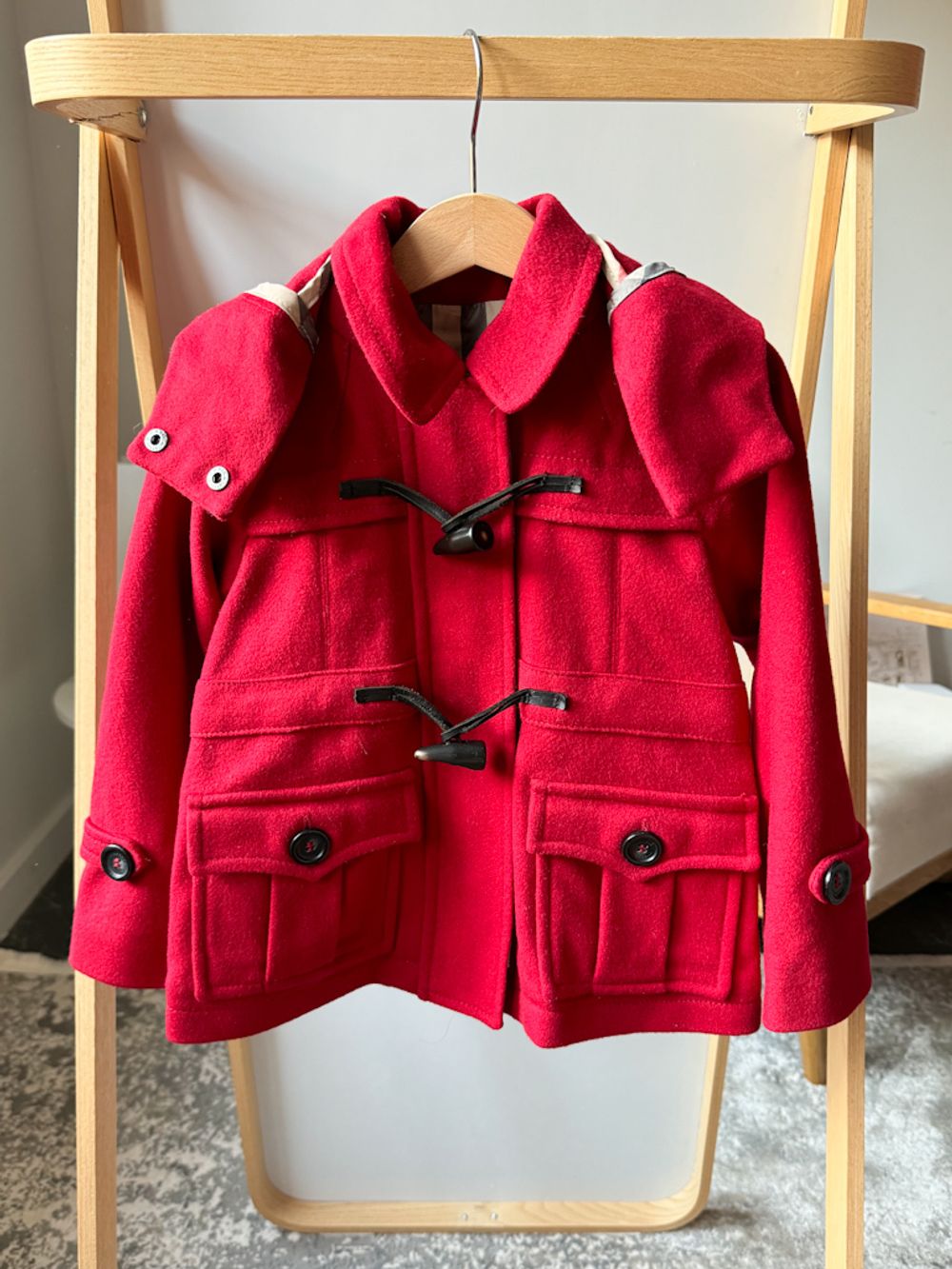 Шерстяное пальто Burberry, 104