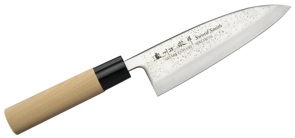 Satake Нож Satake Nashiji Natural 15,5 см Deba EAN 4956617801430