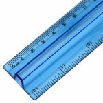 Линейка пластиковая 30 см, BRAUBERG, с держателем, прозрачная, неоновая, ассорти, 210843