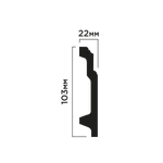 Плинтус B100V1