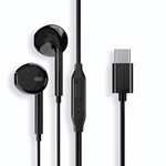 Гарнитура Mietubl MTB-LC02, вкладыши, разъем Type-C, кабель 1.2 м Black