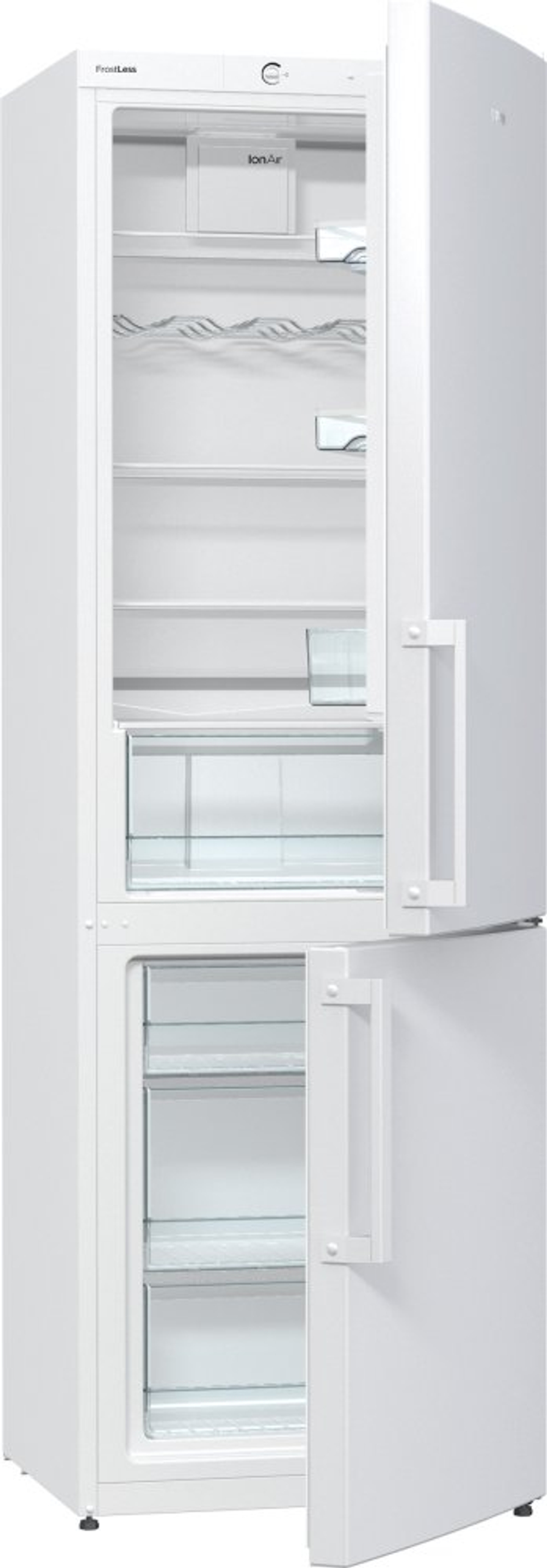 Отдельностоящий двухкамерный холодильник Gorenje RK 6191 BW