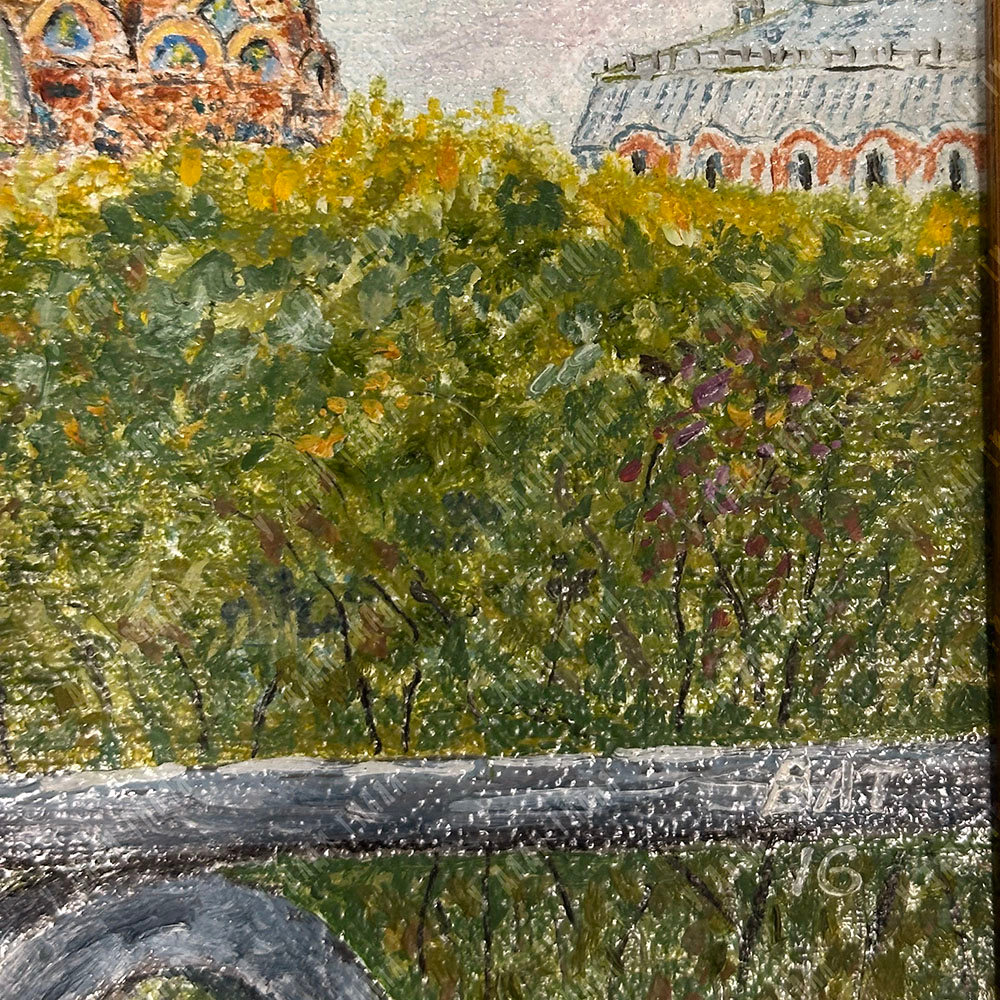 Тищенко В. Аборигены СПб. Масло. СПб, 2016