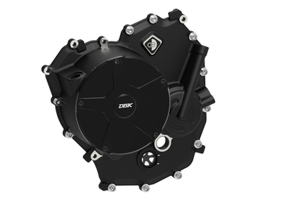 CCDVR18D DBK RACING BLACK CLUTCH COVER (P V2, SF V2, MTS V2 2025)