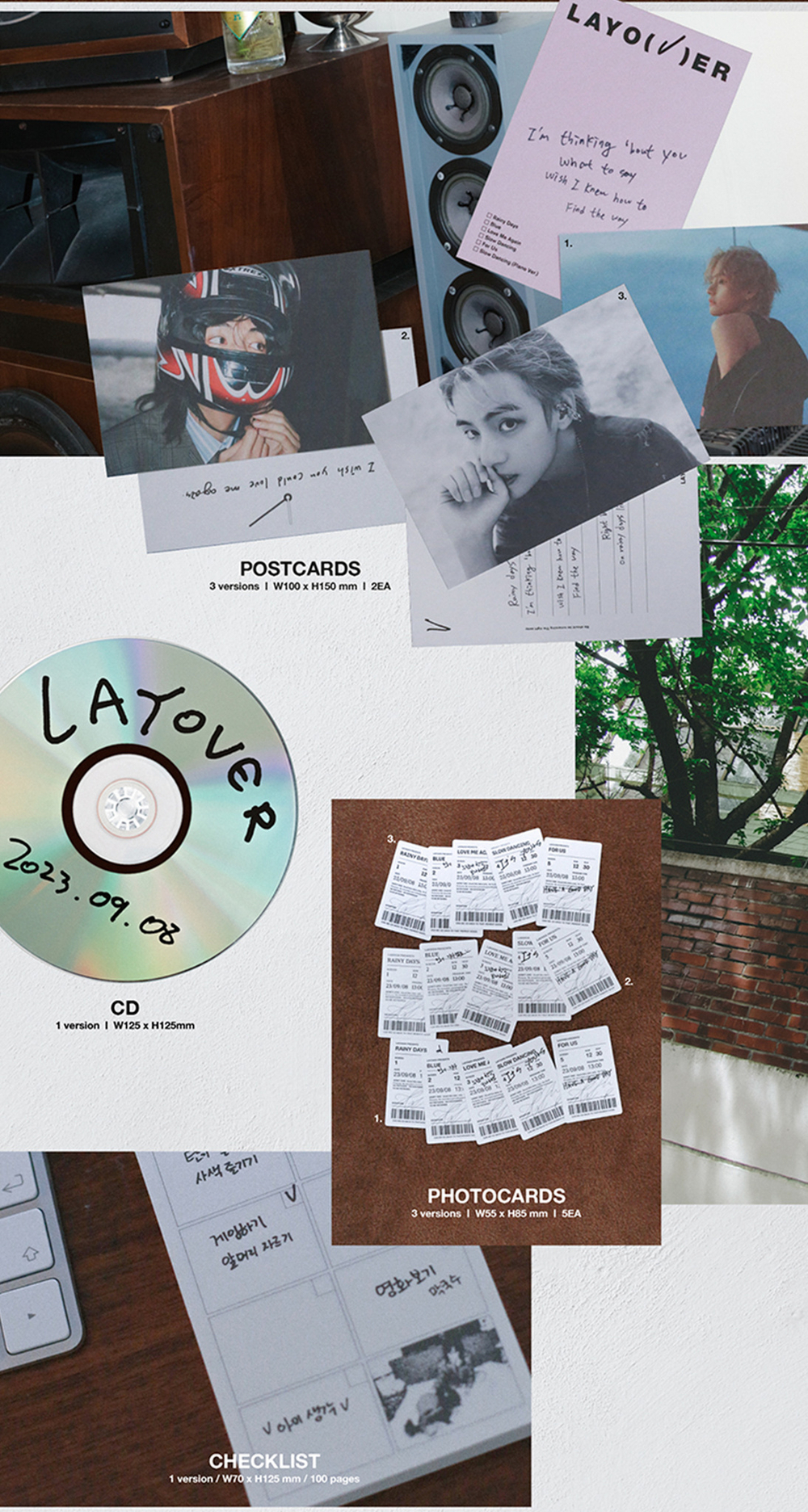 Альбом V (BTS) - Layover [С небольшим дефектом]