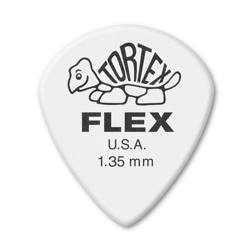 Dunlop 466P135 Tortex Flex Jazz III XL 12Pack медиаторы, толщина 1.35 мм, 12 шт.