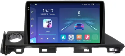 Магнитола для Mazda 6 2015-2018 - Parafar PF014LUX2RN2K на Android 13, Быстрая, QLED+2K, CarPlay, 4G SIM-слот