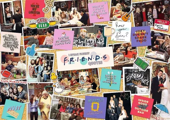 Puzzle - "1000" - Friends - Best Moments / Warner Friends