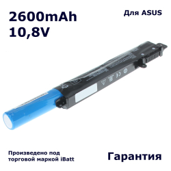 Аккумулятор iBatt 2600mAh для ноутбука A31N1719