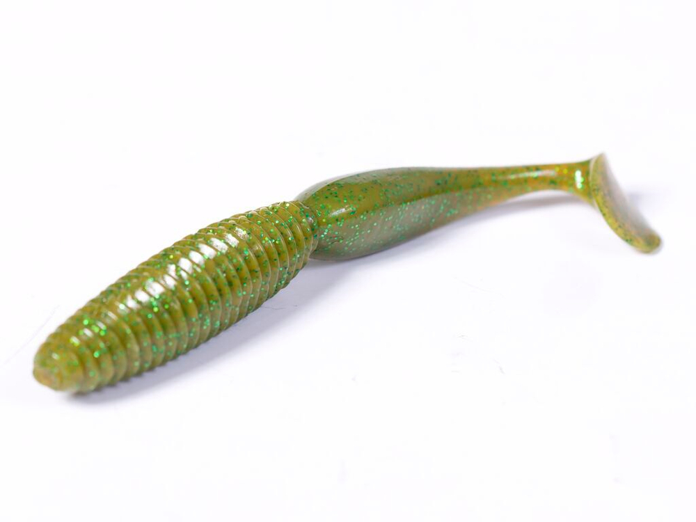 Виброхвосты съедобные LJ Pro Series MegaWorm 4,0in (10,16 см), цв. S67, 5 шт.