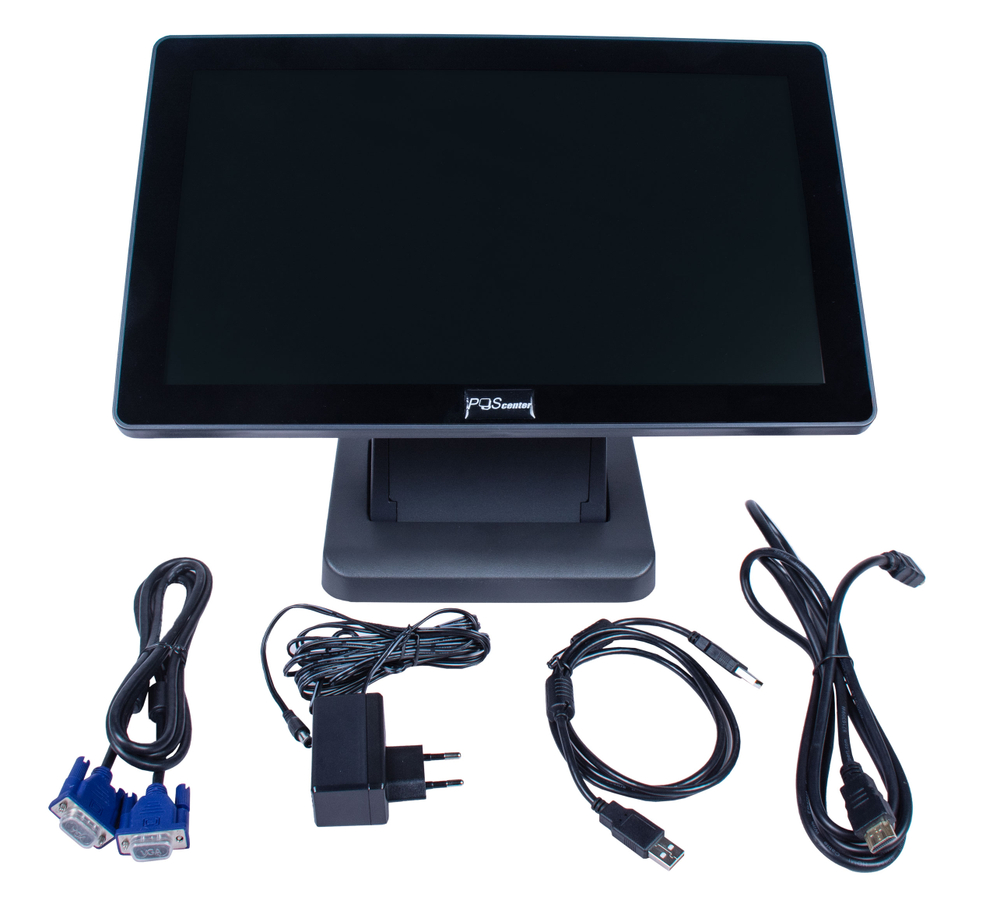 Сенсорный монитор POScenter EVA-156 Pro (15.6", 16:9, 1920х1080, PCAP, VGA, HDMI, без MSR)