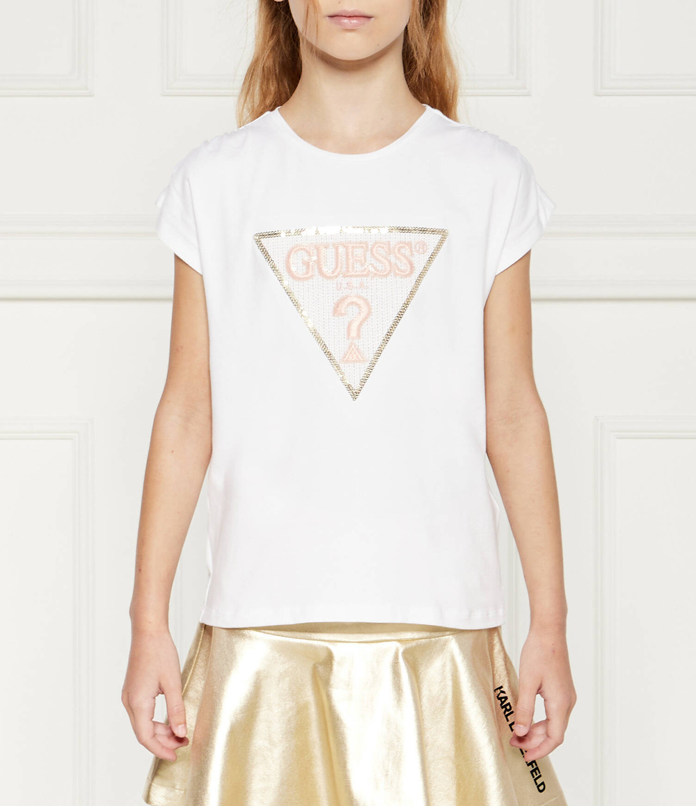 Футболка Guess - белый(K4GI11 K6YW4)