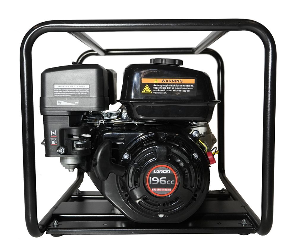 Мотопомпа бензиновая Loncin LC80WB30-4.5Q - для грязной воды [80 мм | 58 м³/ч | 966 л/мин]