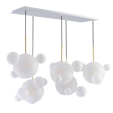 Подвесной светильник 5*Е27 2030-S5 белый Bolle LOFT IT