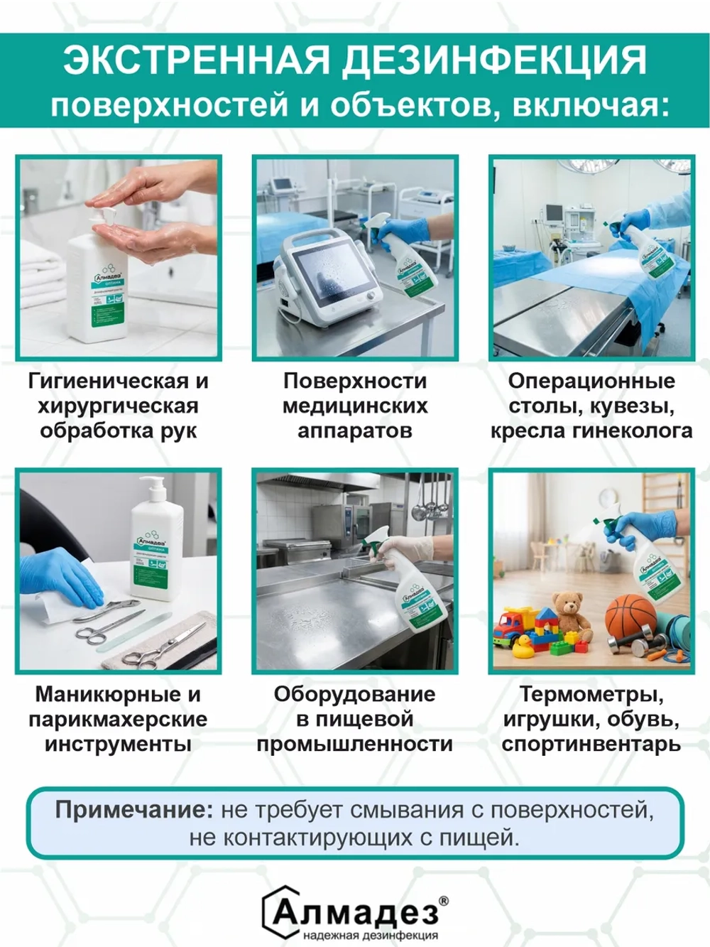Антисептик для рук и поверхностей 5л
