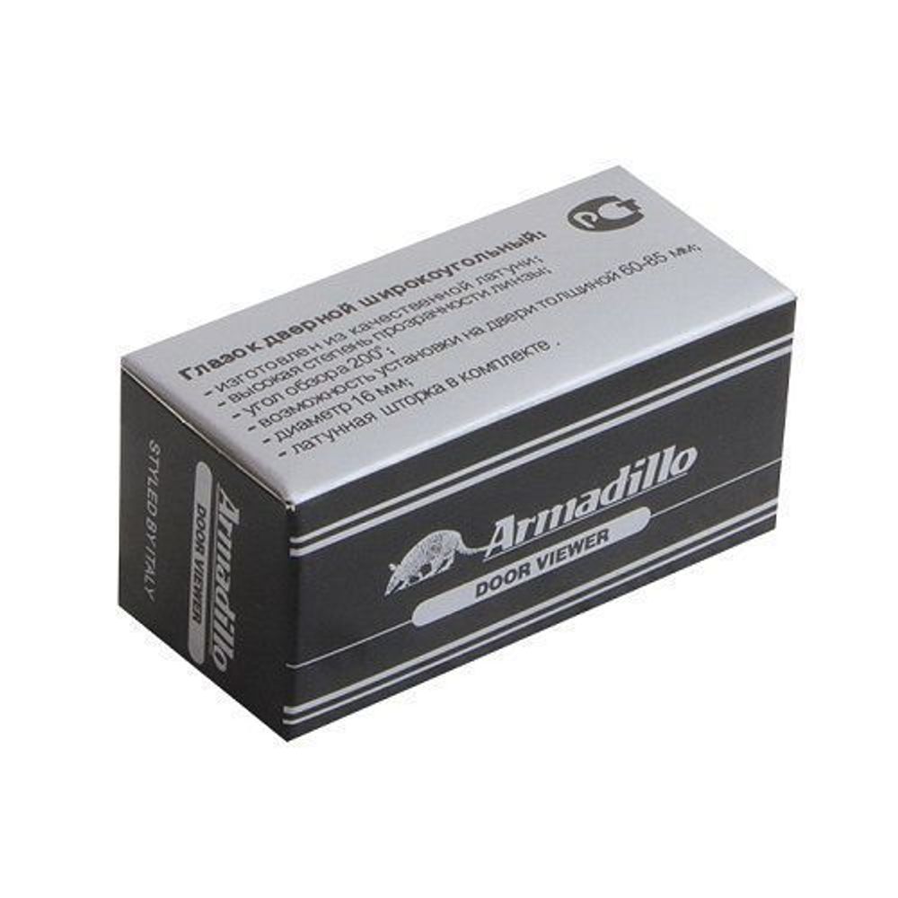Глазок дверной ARMADILLO DV2, 16/55х85 СР хром /14660/