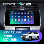 Teyes SPRO Plus 10" для Toyota Land Cruiser Prado 2017-2018