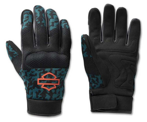 Перчатки Dyna Knit Mesh Harley-Davidson (Синий)