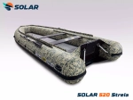 Лодка надувная моторная solar-520 strela jet tunnel