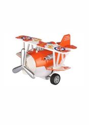 Самолет металический инерционный Same Toy Aircraft оранжевый со светом и музыкой SY8012Ut-1