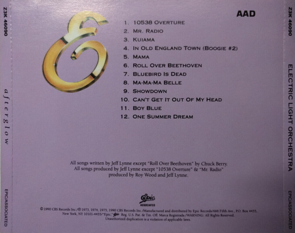 Electric Light Orchestra / Afterglow (3CD)