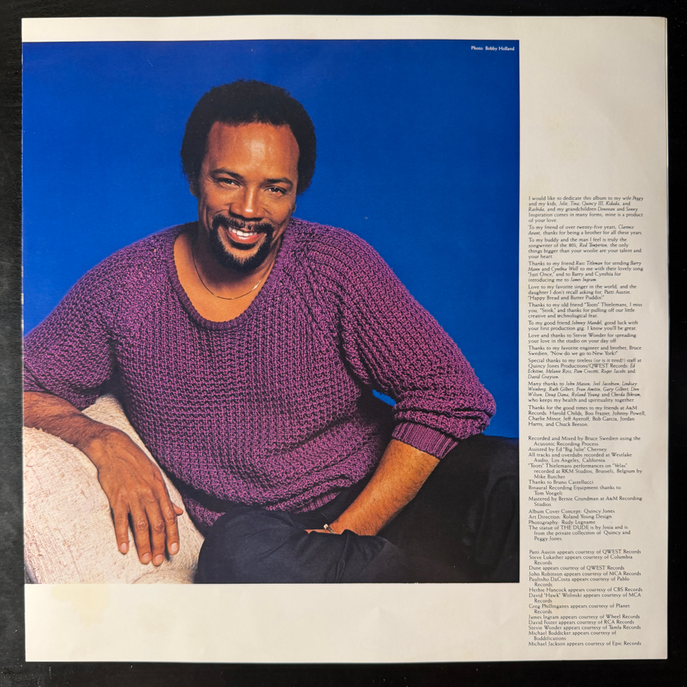 Quincy Jones ‎– The Dude (Япония 1981г.)