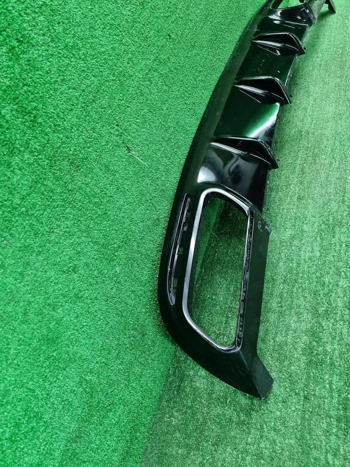 Юбка заднего бампера Mercedes S C217 13-17 AMG 63
