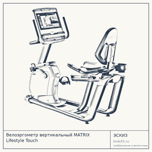 Велоэргометр вертикальный MATRIX Lifestyle Touch — от 693 000 ₽