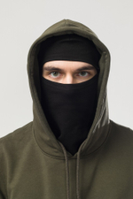 Толстовка CODERED Base Hoodie Wide Summer Logo R Болотный/Белый принт CODERED