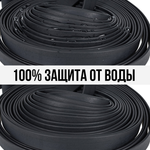 Поводок Billowthane Combat BLACK BullyBillows