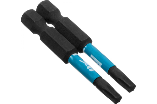 Биты профессиональные, торсионные, сталь S2, 1/4" Е TORX 20 х50  (2шт.), (уп.)