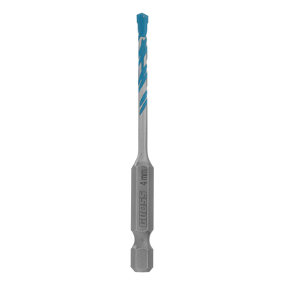 Сверло универсальное, Multipurpose PRO, 6-гр. хвостовик, 4мм Gross