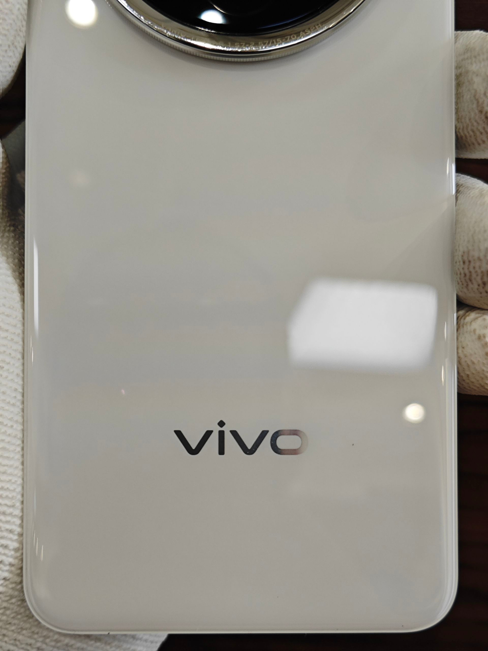 Задняя крышка OРИГИНAЛ для VIVO X200 (V2415) - задняя стеклянная панель. Цвет: Белый / White