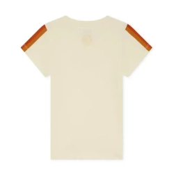 Футболка для девочки Roland Garros Color Lines - ecru