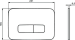 Панель Смыва Ideal Standard PROSYS OLEAS P3 R0124AC