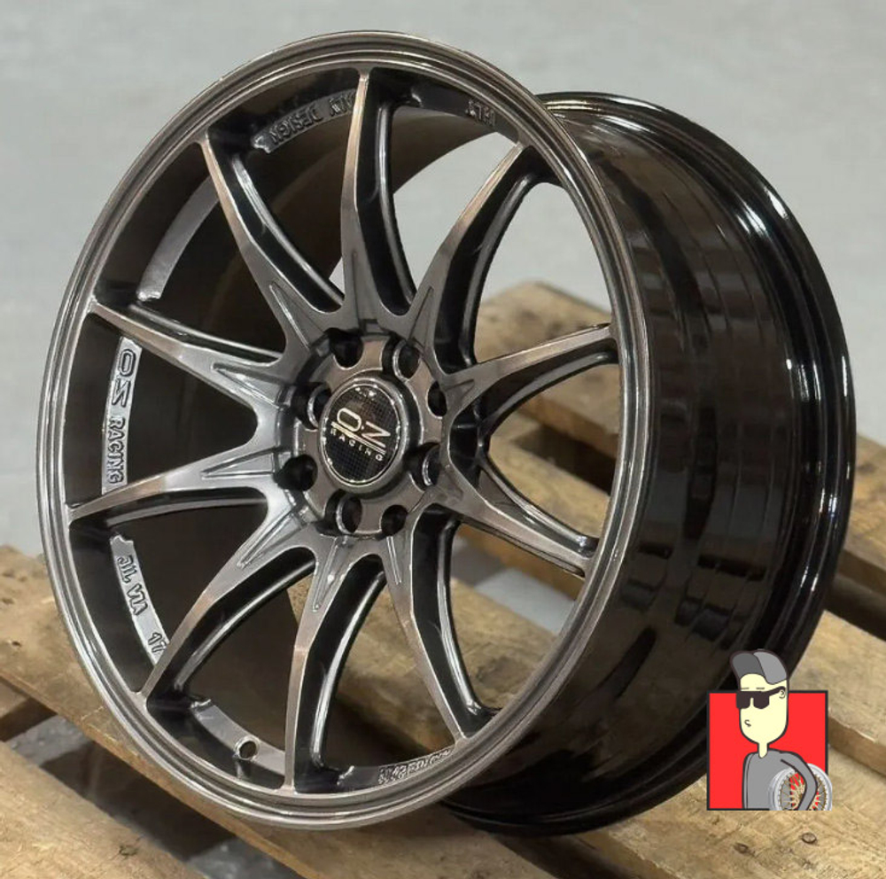 Комплект дисков OZ Racing HyperGT HLT 17x7.5 et35 4x100/4x114.3