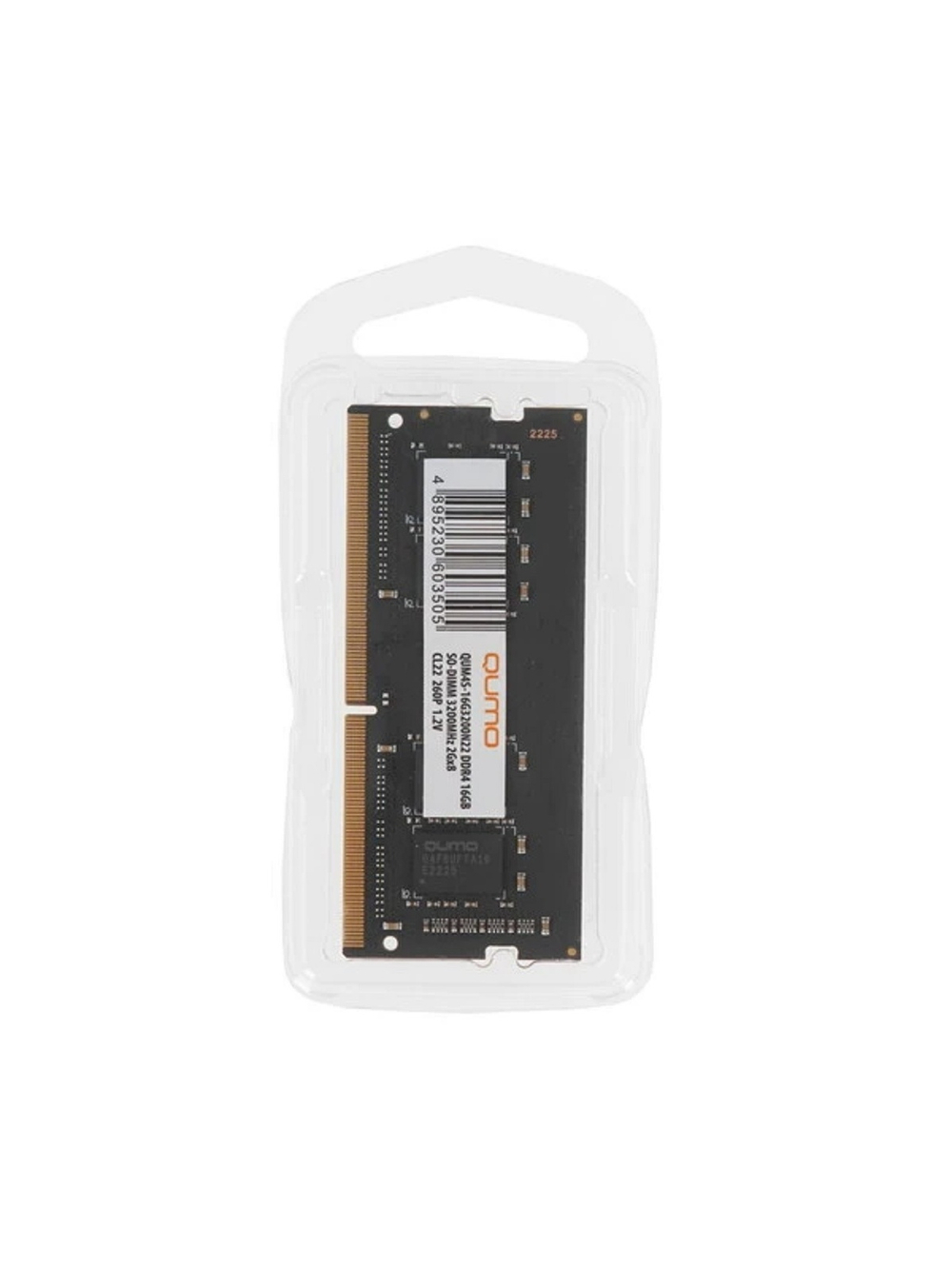 QUMO DDR4 SODIMM 16GB QUM4S-16G3200N22 PC4-25600, 3200MHz OEM/RTL