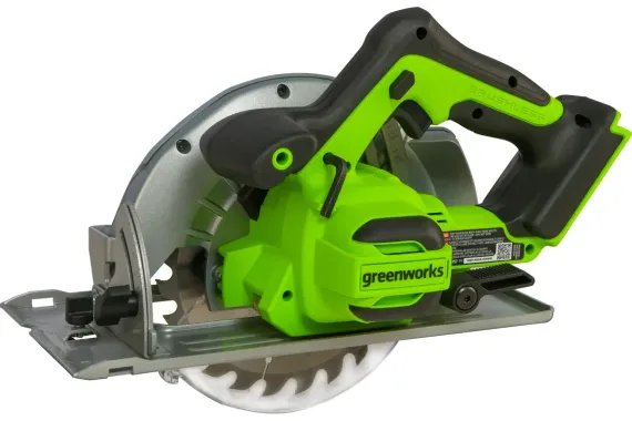 Аккумуляторная дисковая пила "GREENWORKS" GD24CS 1500907 (без АКБ и ЗУ)