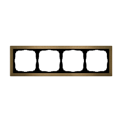 ARTGALLERY PURE 4-постовая РАМКА, МЕТАЛЛ ЛАТУНЬ