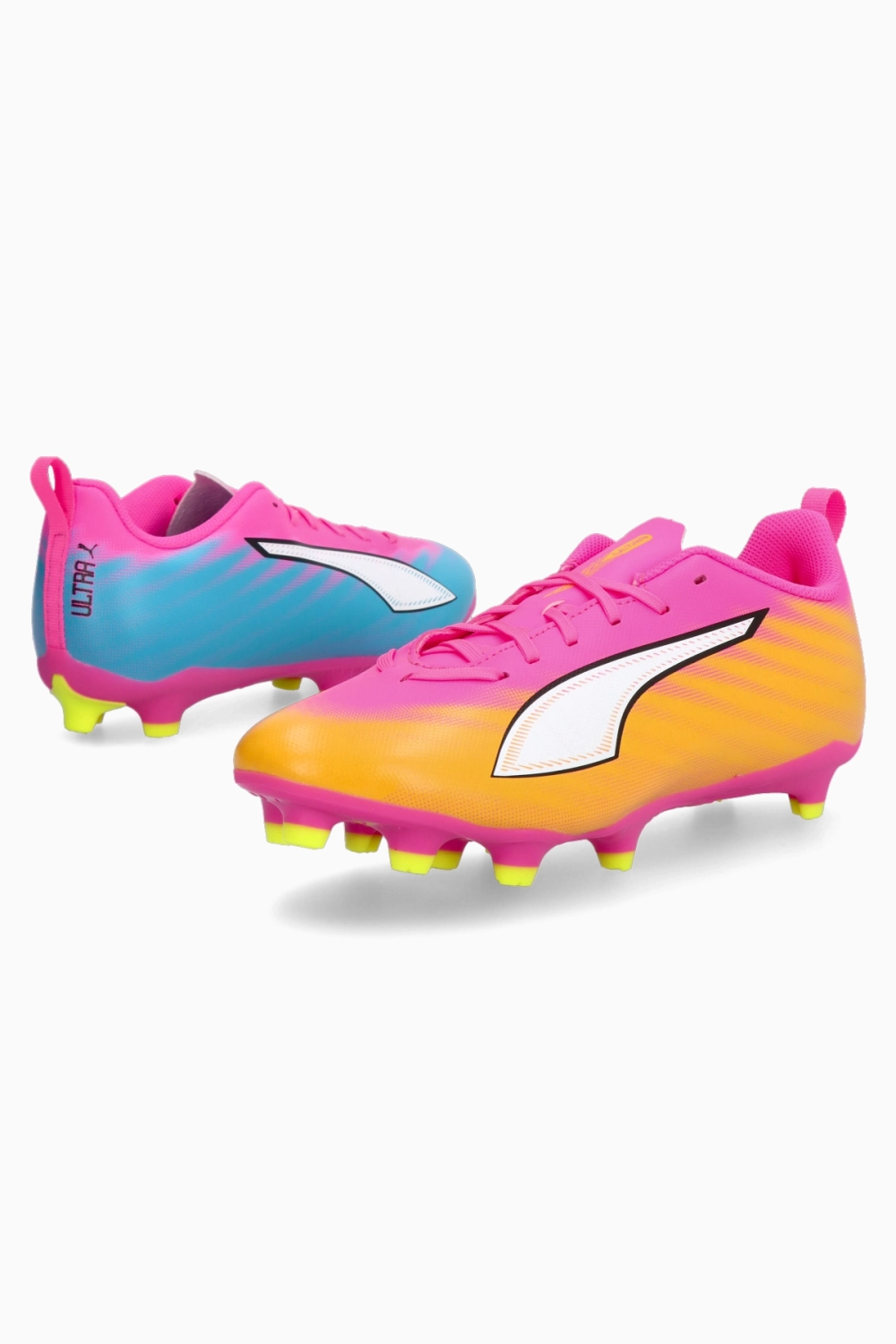 Бутсы Puma Ultra 6 Play FG/AG Junior - розовый