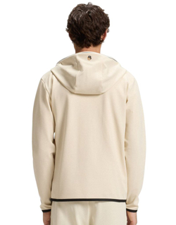 Мужская теннисная толстовка BOSS Sicon TOC Zip-Up - open white