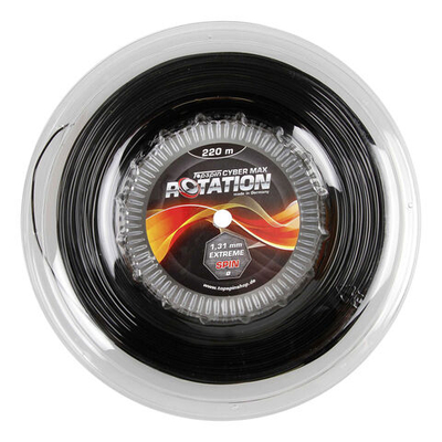 Струны теннисные Topspin Cyber MAXation Heptagonal String Reel 220m - Black