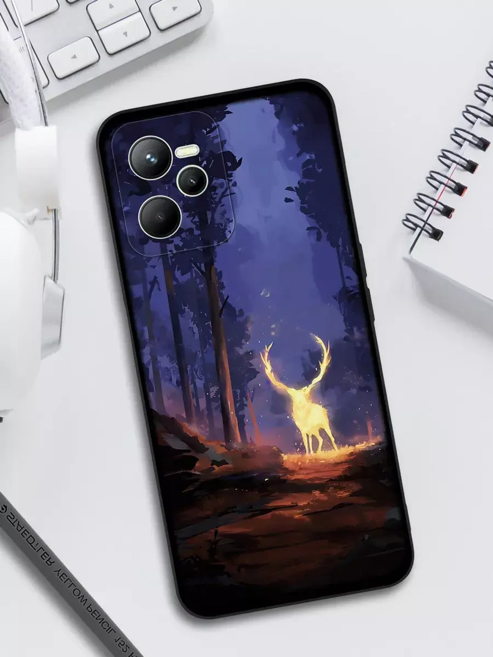 Чехол на Realme С35 с принтом