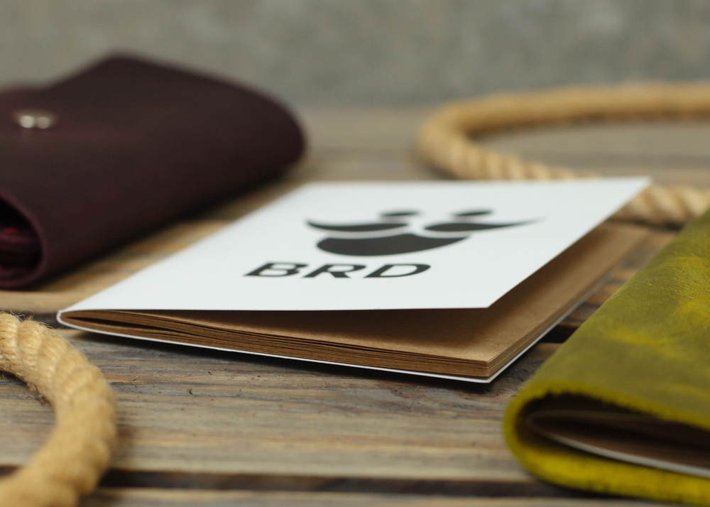 Блокнот из крафт бумаги А6