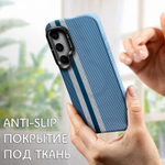 Дизайнерский чехол для SAMSUNG GALAXY S24 (не ULTRA / PLUS / FE!) с камерой-подставкой и MagSafe