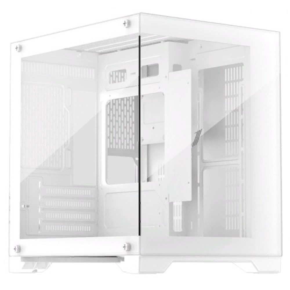 Корпус для компьютера 1STPLAYER MEGAVIEW MV5-T White / mATX / MV5-TP-WH