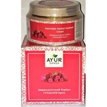 Крем Ayur Ganga Роза Ayurvedic Herbal GULABARI 30 гр